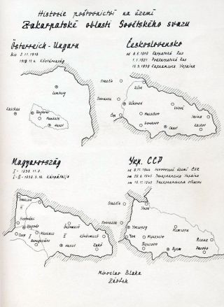 POSTGESCHICHTE DER KARPATENUKRAINE – Blatt 1