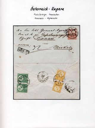 POSTGESCHICHTE DER KARPATENUKRAINE – Blatt 26