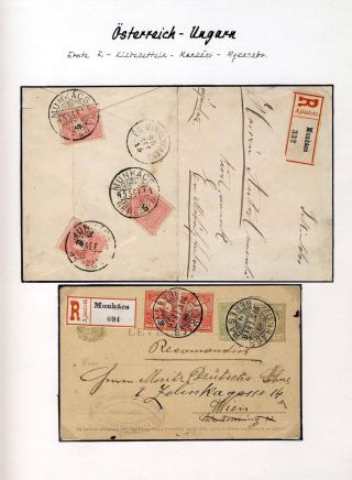 POSTGESCHICHTE DER KARPATENUKRAINE – Blatt 30