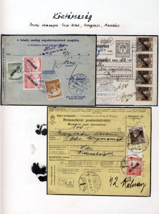 POSTAL HISTORY OF CARPATHO-UKRAINE – sheet 34