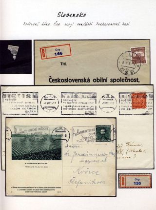 POSTAL HISTORY OF CARPATHO-UKRAINE – sheet 51