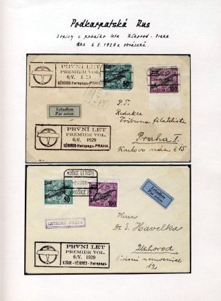 POSTAL HISTORY OF CARPATHO-UKRAINE – sheet 52