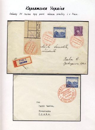 POSTAL HISTORY OF CARPATHO-UKRAINE – sheet 69