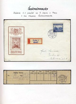 POSTAL HISTORY OF CARPATHO-UKRAINE – sheet 70