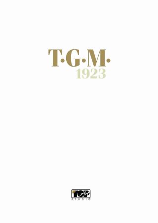 MONOGRAPH TGM 1923 – sheet 1