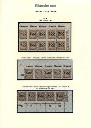 NĚMECKO 1923 (ŘÍJEN A LISTOPAD), VYDÁNÍ "VZOR KOŠÍKOVÉHO VÍKA" – list 4