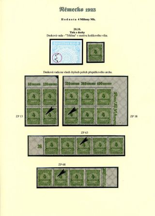 NĚMECKO 1923 (ŘÍJEN A LISTOPAD), VYDÁNÍ "VZOR KOŠÍKOVÉHO VÍKA" – list 18