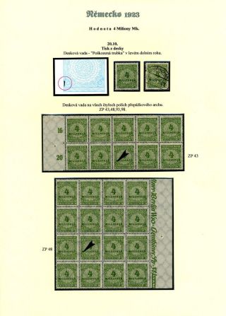 NĚMECKO 1923 (ŘÍJEN A LISTOPAD), VYDÁNÍ "VZOR KOŠÍKOVÉHO VÍKA" – list 19