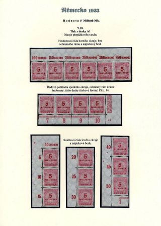 NĚMECKO 1923 (ŘÍJEN A LISTOPAD), VYDÁNÍ "VZOR KOŠÍKOVÉHO VÍKA" – list 21