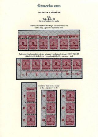 NĚMECKO 1923 (ŘÍJEN A LISTOPAD), VYDÁNÍ "VZOR KOŠÍKOVÉHO VÍKA" – list 22