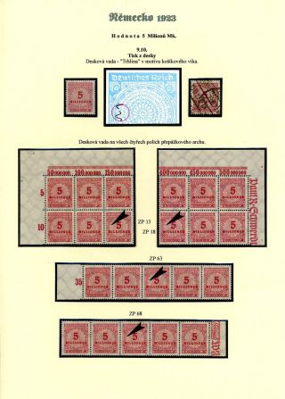NĚMECKO 1923 (ŘÍJEN A LISTOPAD), VYDÁNÍ "VZOR KOŠÍKOVÉHO VÍKA" – list 26