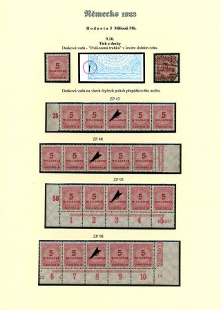 NĚMECKO 1923 (ŘÍJEN A LISTOPAD), VYDÁNÍ "VZOR KOŠÍKOVÉHO VÍKA" – list 27
