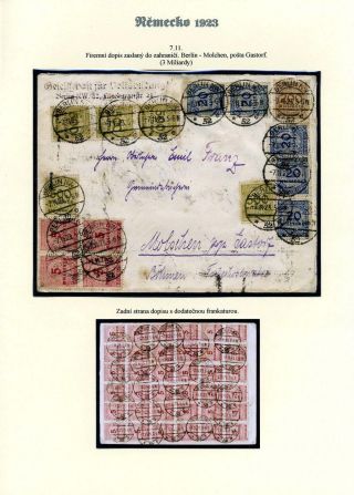 NĚMECKO 1923 (ŘÍJEN A LISTOPAD), VYDÁNÍ "VZOR KOŠÍKOVÉHO VÍKA" – list 31