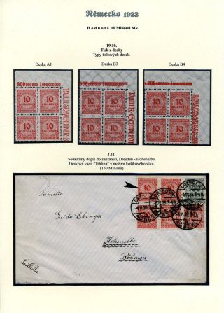 NĚMECKO 1923 (ŘÍJEN A LISTOPAD), VYDÁNÍ "VZOR KOŠÍKOVÉHO VÍKA" – list 32