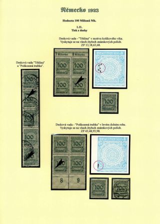 NĚMECKO 1923 (ŘÍJEN A LISTOPAD), VYDÁNÍ "VZOR KOŠÍKOVÉHO VÍKA" – list 47