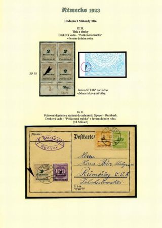 NĚMECKO 1923 (ŘÍJEN A LISTOPAD), VYDÁNÍ "VZOR KOŠÍKOVÉHO VÍKA" – list 57