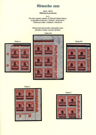 NĚMECKO 1923 (ŘÍJEN A LISTOPAD), VYDÁNÍ "VZOR KOŠÍKOVÉHO VÍKA" – list 74