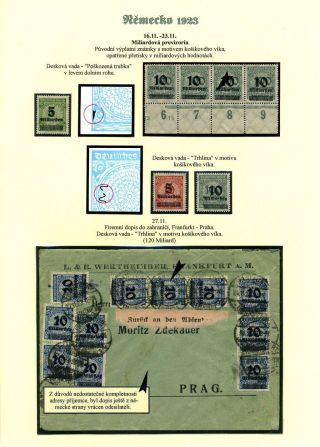 NĚMECKO 1923 (ŘÍJEN A LISTOPAD), VYDÁNÍ "VZOR KOŠÍKOVÉHO VÍKA" – list 77