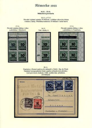 NĚMECKO 1923 (ŘÍJEN A LISTOPAD), VYDÁNÍ "VZOR KOŠÍKOVÉHO VÍKA" – list 78