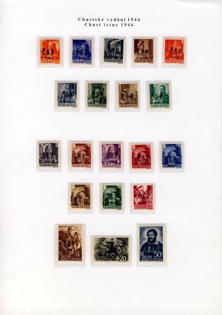 ČESKOSLOVENSKO 1944-1955 – list 2