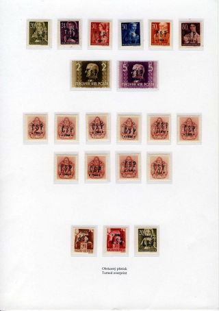 ČESKOSLOVENSKO 1944-1955 – list 3