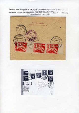 CZECHOSLOVAKIA 1944-1955 – sheet 18