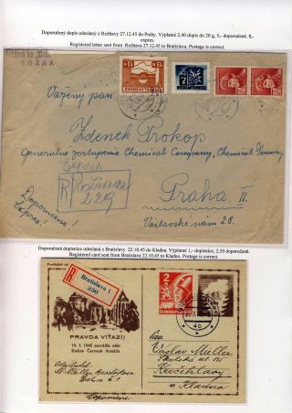 CZECHOSLOVAKIA 1944-1955 – sheet 27