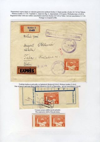 CZECHOSLOVAKIA 1944-1955 – sheet 29