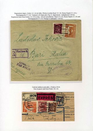 CZECHOSLOVAKIA 1944-1955 – sheet 31