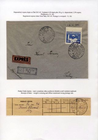 CZECHOSLOVAKIA 1944-1955 – sheet 32