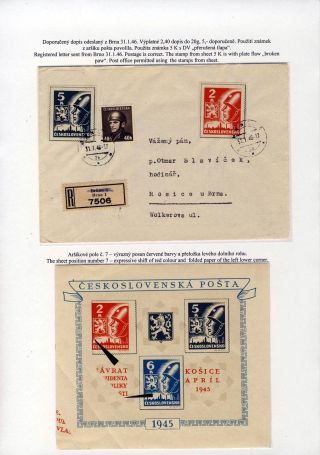 TSCHECHOSLOWAKEI 1944-1955 – Blatt 36