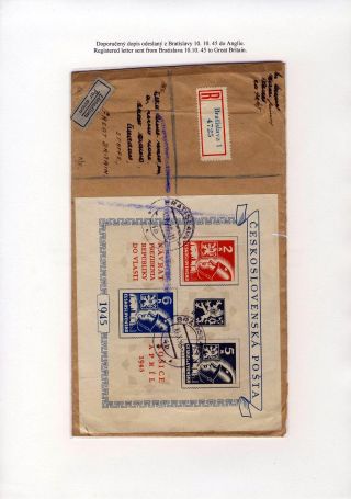 TSCHECHOSLOWAKEI 1944-1955 – Blatt 37