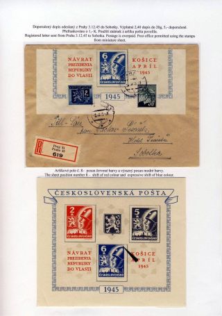 TSCHECHOSLOWAKEI 1944-1955 – Blatt 40