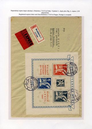 TSCHECHOSLOWAKEI 1944-1955 – Blatt 43