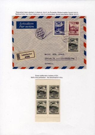 CZECHOSLOVAKIA 1944-1955 – sheet 52