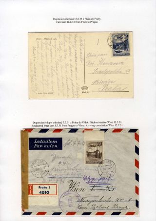 CZECHOSLOVAKIA 1944-1955 – sheet 64