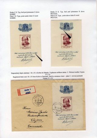 CZECHOSLOVAKIA 1944-1955 – sheet 68
