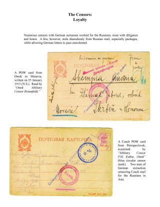 MILITARY CENSORSHIP IN IMPERIAL RUSSIA 1904-1917 – sheet 17