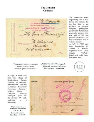 MILITARY CENSORSHIP IN IMPERIAL RUSSIA 1904-1917 – sheet 18