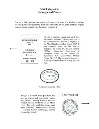 MILITARY CENSORSHIP IN IMPERIAL RUSSIA 1904-1917 – sheet 23