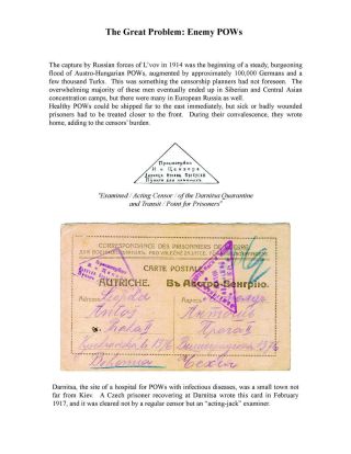 MILITARY CENSORSHIP IN IMPERIAL RUSSIA 1904-1917 – sheet 52