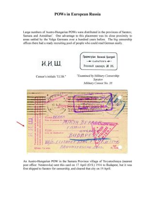 MILITARY CENSORSHIP IN IMPERIAL RUSSIA 1904-1917 – sheet 57