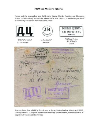 MILITARY CENSORSHIP IN IMPERIAL RUSSIA 1904-1917 – sheet 58