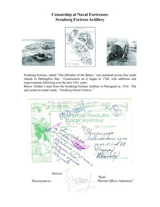 MILITARY CENSORSHIP IN IMPERIAL RUSSIA 1904-1917 – sheet 104