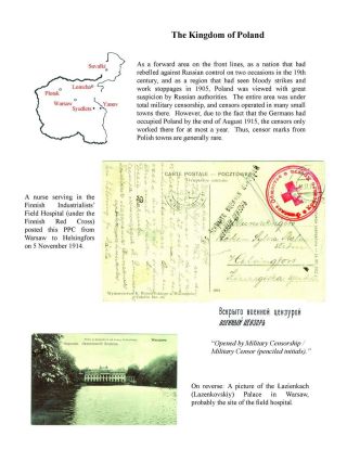 MILITARY CENSORSHIP IN IMPERIAL RUSSIA 1904-1917 – sheet 121