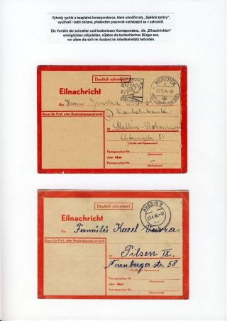 EILNACHRICHTENDIENST DER DEUTSCHEN REICHSPOST – Blatt 3