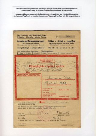 EILNACHRICHTENDIENST DER DEUTSCHEN REICHSPOST – Blatt 8