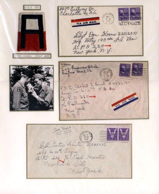 U.S. ARMY POST OFFICES IN CZECHOSLOVAKIA 1945 – sheet 6