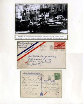U.S. ARMY POST OFFICES IN CZECHOSLOVAKIA 1945 – sheet 9