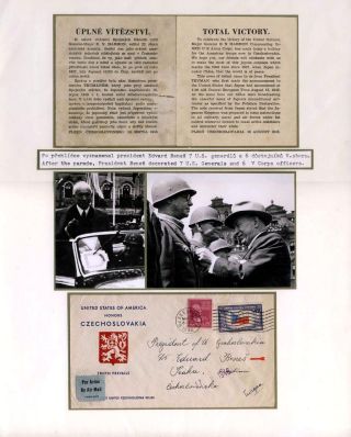 POSTÄMER DER US ARMY IN DER TSCHECHOSLOWAKEI 1945 – Blatt 23